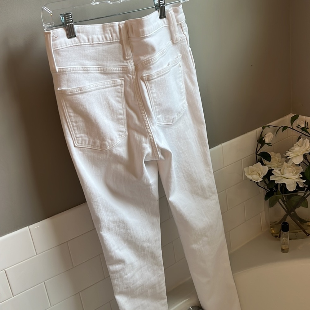 New without tags Madewell white wash denim jeans - Picture 7 of 10